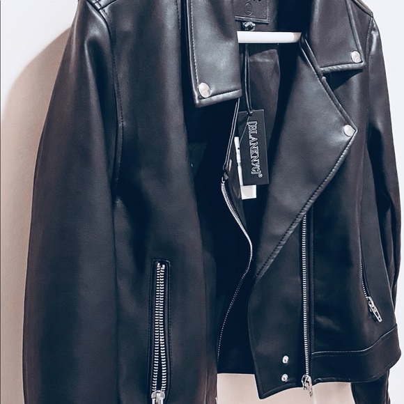 BlankNYC Faux Leather Jacket, Size XL, Vegan friendly 🌱, Nordstrom - Picture 5 of 6